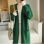 Longline Open-Front Cardigan — Women's