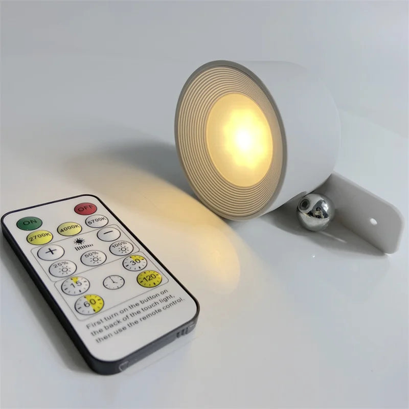 LumaCirkel – Oplaadbare Ronde Wandlamp