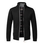 Gebreid vest heren zwart