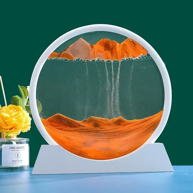 LuminaFlow – Magische Zandloperlamp