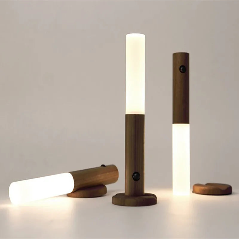 TräLys – Magnetische Houten Sensorlamp