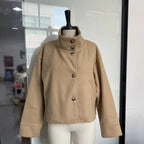 Korte jas dames – Khaki